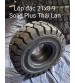 Lốp xe nâng 21x8-9 Solid Plus Thái Lan - Lốp xe nâng điện giá rẻ 2 tấn 2.5 tấn